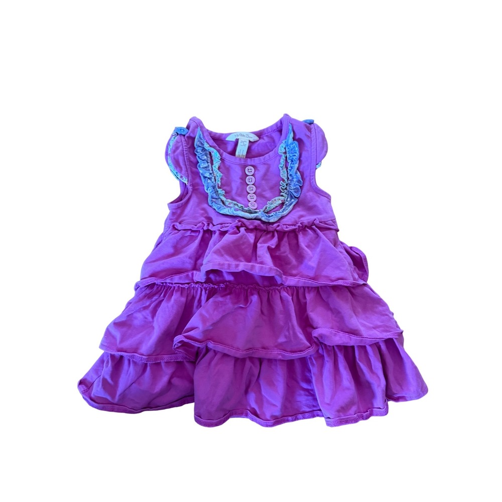 Matilda Jane pink sleevless tiered tunic top
